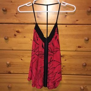 Floral Zipper Urban Outfitters Tank!